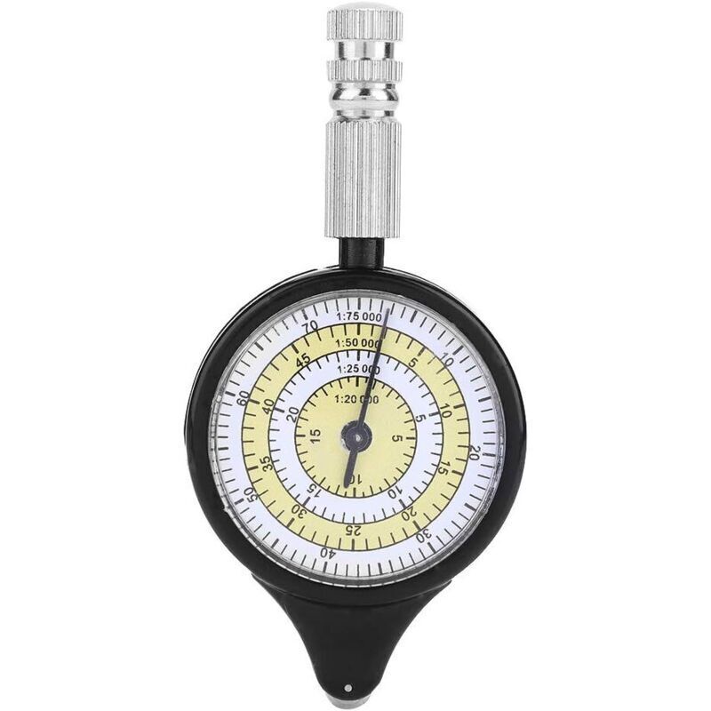 Kartenmessgerät, Mini-Opisometer, Entfernungsmesser, Taschenrechner – Hilfsmittel für Camping, Wandern, Radfahren, Jagen und Outdoor-Überleben