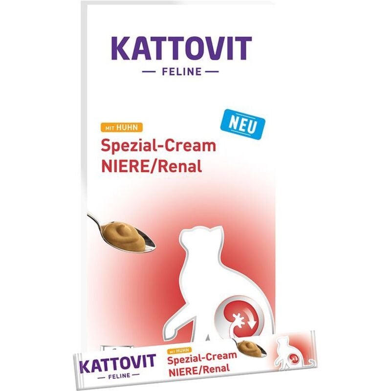 KATTOVIT NIERE / RENAL Creme mit Huhn - Nieren - 6x15g