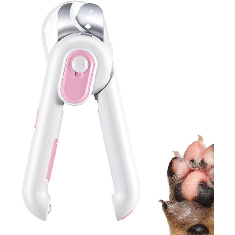 Katzen-Nagelknipser, LED-Nagelknipser für Katzen Tragbare Haustier-Nagelknipser, Nagelknipser und Nagelknipser für kleine Welpen, Kaninchen, Kätzchen