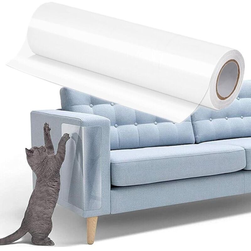 Katzenbaum und Kratzbaum, Kratzschutz für Sofa, 30 x 500 cm, Kratzschutz für Sofa, Kratzschutz für Sofa, transparenter Schutzaufkleber