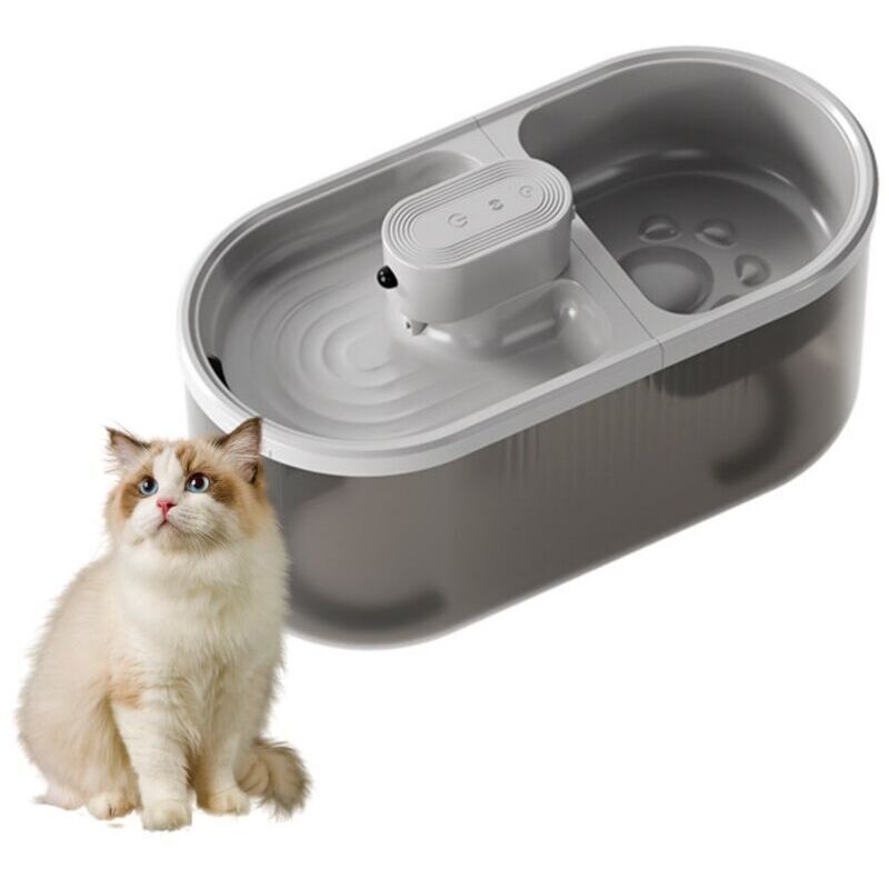 Katzenfutter- und Wasserspender