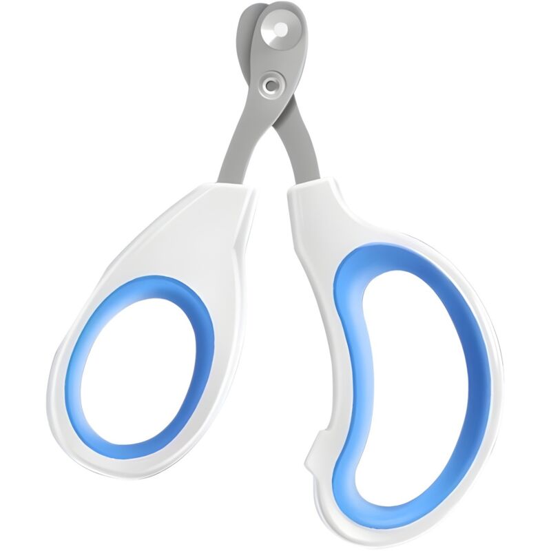 Katzenkrallenschere, 2 mm konische Öffnung, Katzenkrallenschere für Welpen und Kleintiere, Katzenzubehör, einfach zu bedienen für Anfänger mit