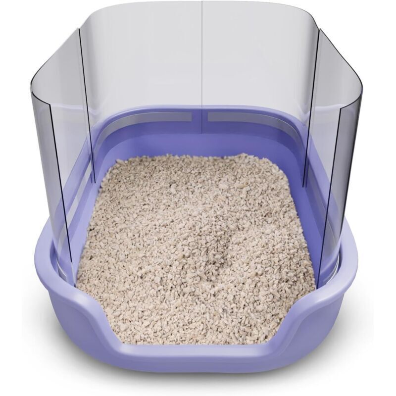 Katzenstreu-Schutzgitter (4-teiliges Set) 15 x 11,5 Zoll große Deckel für Katzenstreu-Toiletten – Katzenstreu-Toilette nicht enthalten