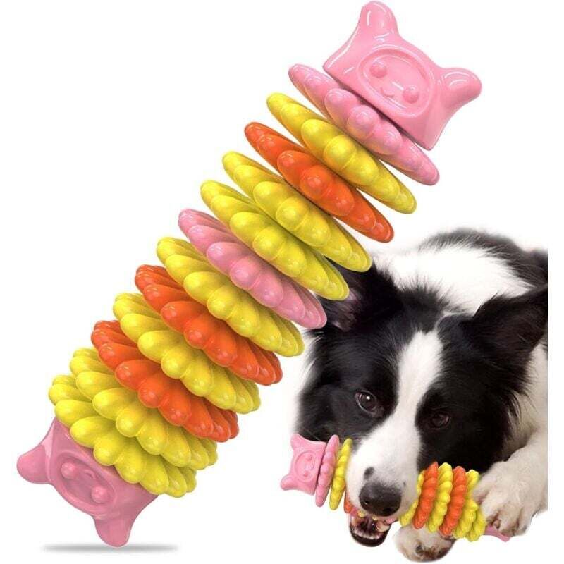 Kauspielzeug für aggressive Kauer, langlebiges Hundespielzeug für große, mittelgroße und kleine Rassen, unzerstörbares Beißspielzeug, Hundespielzeug