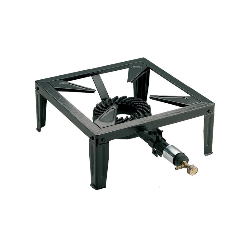 5,5 kw vierfach-gasherd aus gusseisen Kemper 104986