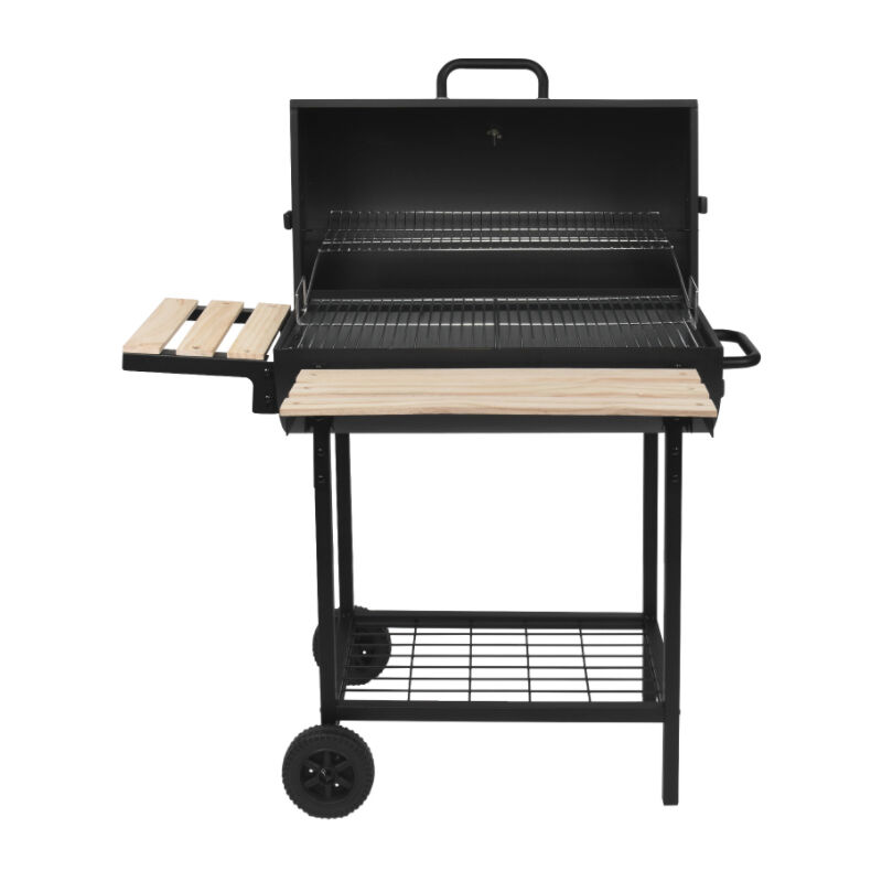 Red Deco - Holzkohlegrill 38x33,5 cm mit wagen kentucky