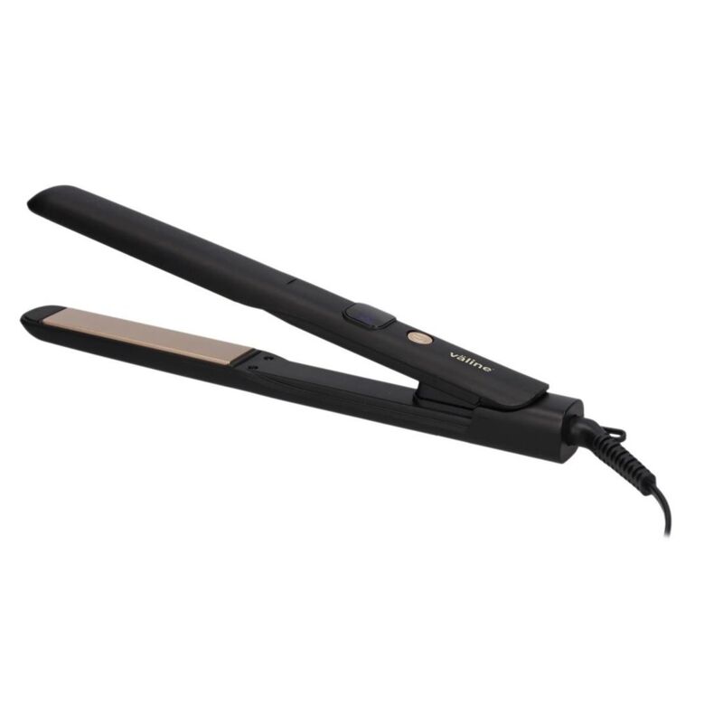 Keramik-Haarglätter 'Sinkut' mit 180cm Kabel (52W 230V) IP20 355x32mm Farbe Schwarz und Gold