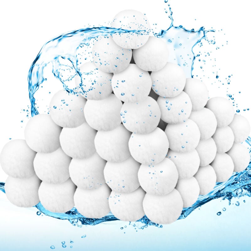 Kesser - Polysphere Filterbälle Filter Sandfilteranlage 700g ersetzen 25kg Filtersand Zubehör Ersatz Poolfilter Filteranlage 1400g ( 2x 700g )