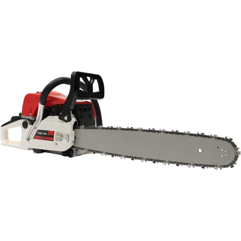 Kettensäge Benzin 2-Takt Chain Saw Set 52CC Gasoline Chainsaw Kettensäge Schneiden Motorsäge Benzin Selbstrückstellender Zugstart Gasoline Chainsaw,