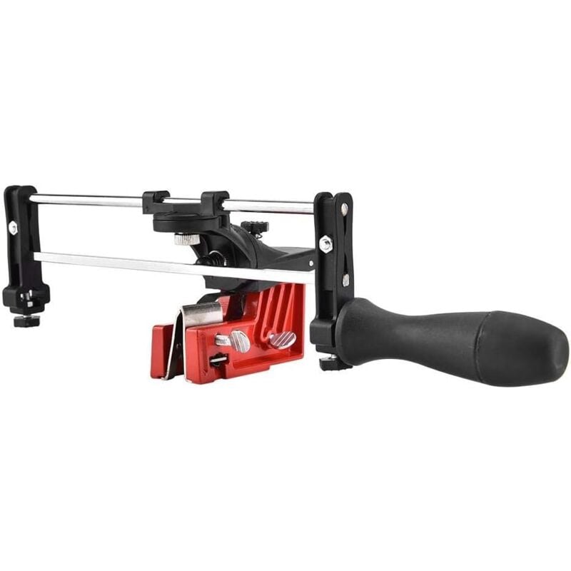 Kettensägen-Kettenschärfer, manuelles Kettenschärfer-Führungswerkzeug, an der Stange montierte Feilteile für Kettensägen