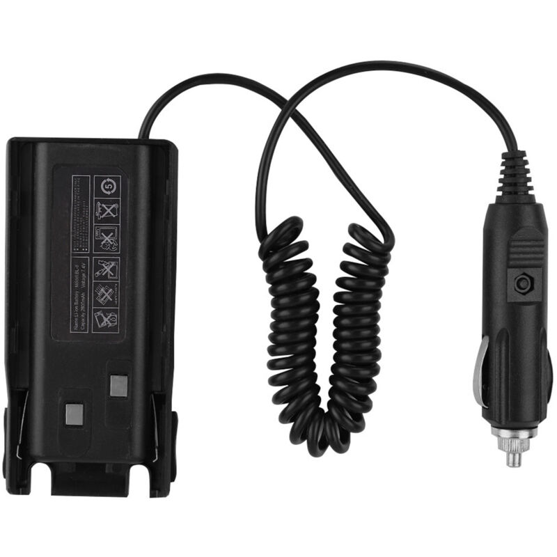 Kfz-Ladegerät für Baofeng UV82, UV-82L, UV-8D, UV-89, UV-82HP Funkgeräte – Kfz-Netzteil