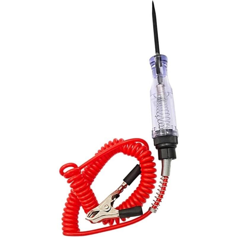 SNQ - Kfz-Sicherungstester - 6-24 v dc Kfz-Stromkreistester mit Kontrollleuchte, digitaler LED-Stromkreistester mit spitzer Sonde,