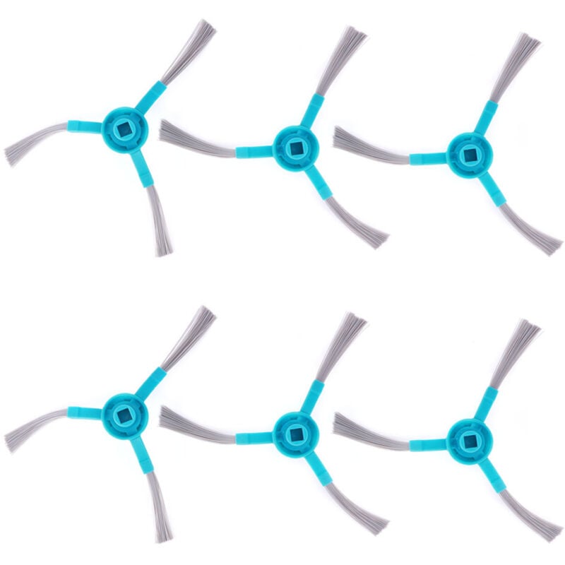 KIMISS Ersatz-Seitenbürsten-Set (6-teilig) für Conga 3090, 3490 und 4090 Saugroboter – Ideal für die Eckenreinigung