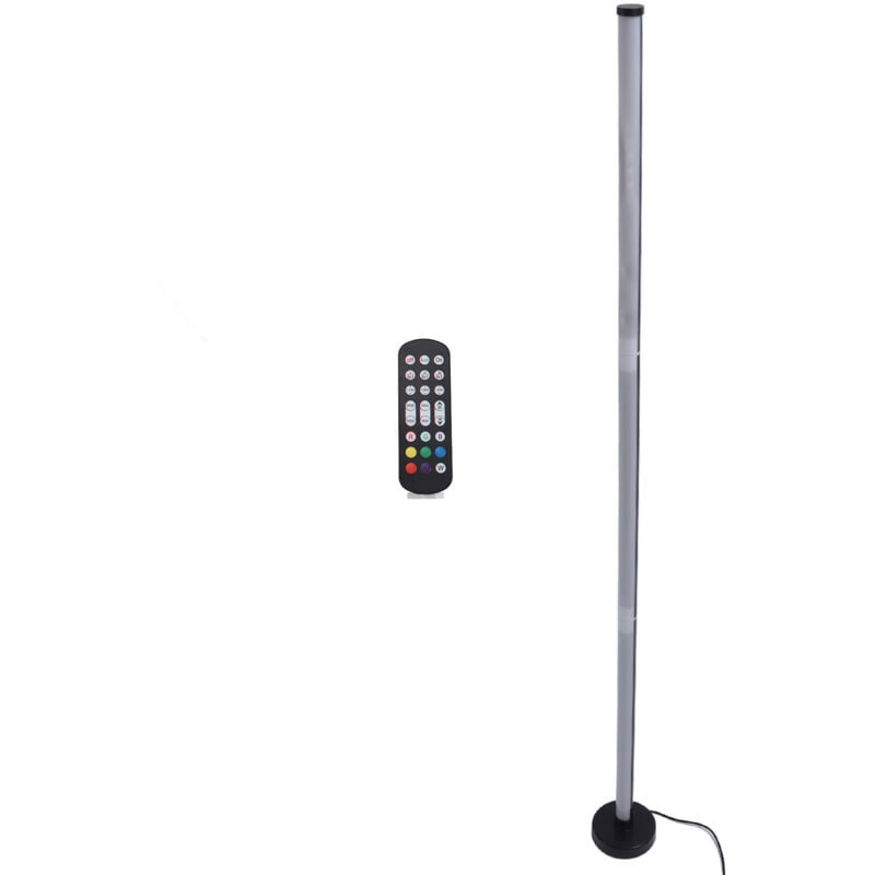 KIMISS LED-Eck-Stehlampe mit 3 Steuermodi, Smart-RGB-Stehlampe mit Musiksynchronisation, Energieeinsparung und Farbwechsel, für Wohnzimmer,