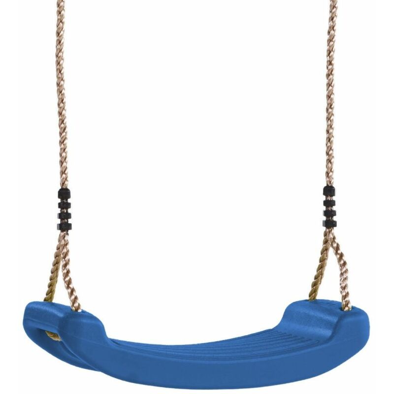 Wickey - Schaukel Zubehör Kunststoffschaukelsitz für Spielturm, Schaukelgestell oder Klettergerüst - blau