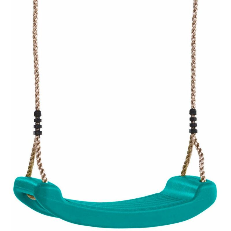 Wickey Schaukel Zubehör Kunststoffschaukelsitz für Spielturm, Schaukelgestell oder Klettergerüst - Türkis