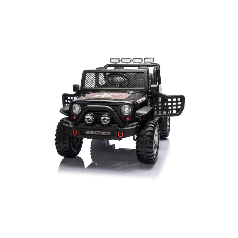 Kinderspielzeug, Kinderautos, Elektrofahrzeuge, 2-Sitzer Elektroauto mit 12V Batterie, 2x45W Motor, 2.4G Fernbedienung, 3 Geschwindigkeiten,