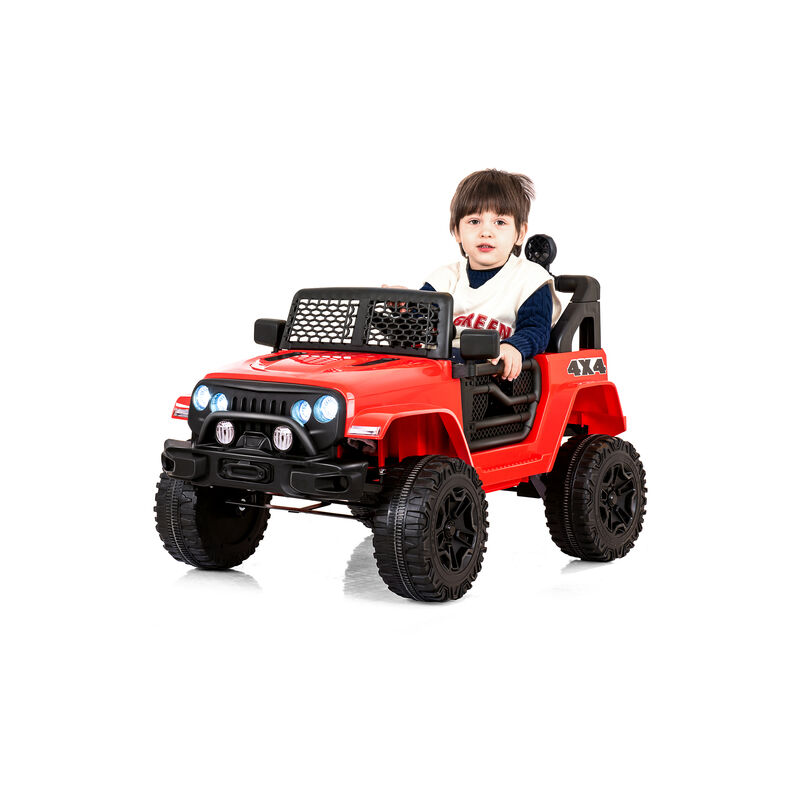 Kinderspielzeug, Kinderautos, Elektrofahrzeuge, Kinder Elektroauto, 2 Sitze für Kinder mit 2,4G-Fernbedienung, 2 Gangs-Weicher Start-Elektroauto with