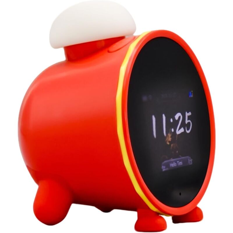 Kinderwecker, intelligenter pädagogischer Wecker für Kinder, Tag- und Nacht-Schlaftrainer, Wecker mit Sprachsteuerung, geeignet für Jungen und