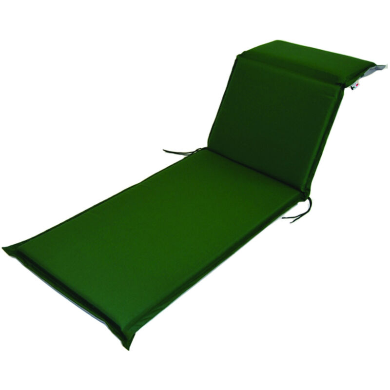 Defibrico - Kissen für Sfilatable Zippo Bett 190x60xh7 cm Garten Deluxe Kollektion - Green