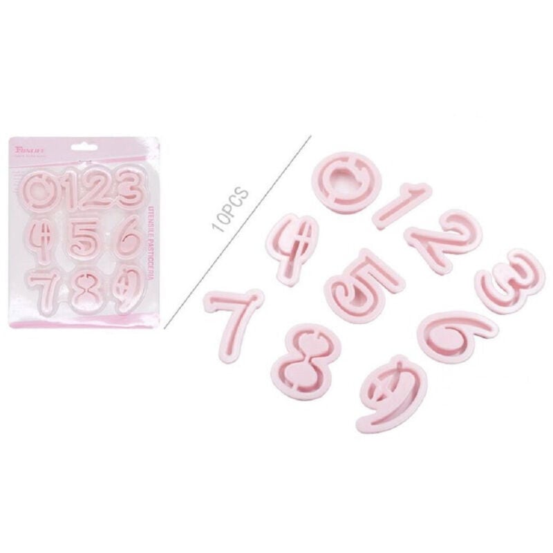 Trade Shop Traesio - Trade Shop - kit 10 stampes nachrichten für cioccolatini torte pasta zucchero 99021 -