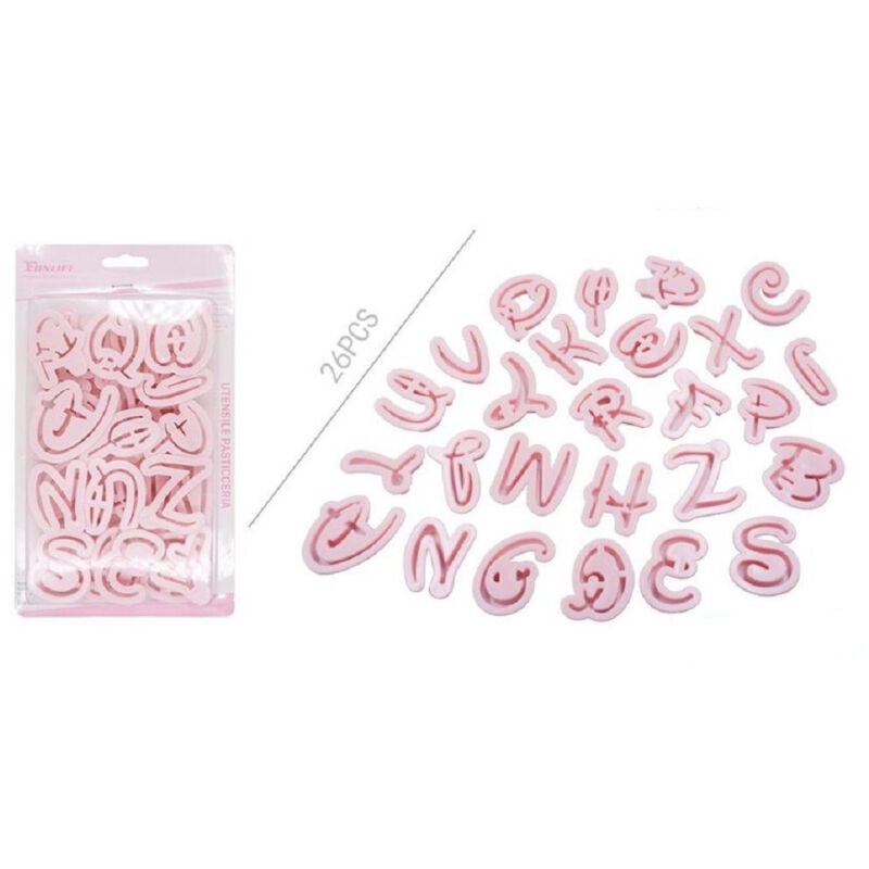 Trade Shop Traesio - Trade Shop - kit 26 stampen für cioccolatini torte pasta zucchero 99020 -