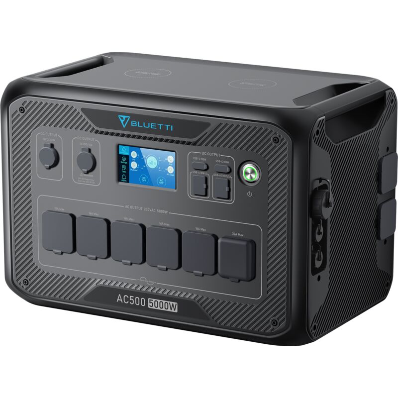 Powerstation BLUETTI AC500, 6x5000 W (ohne Batterie) (0% MwSt)
