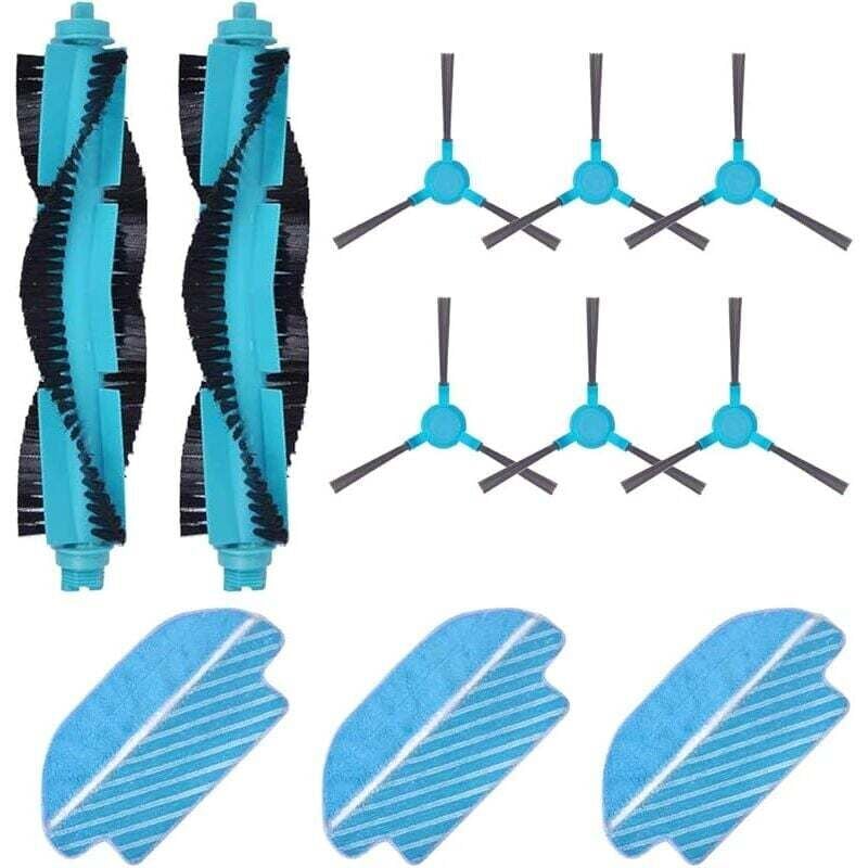 Kit de pièces de rechange pour Conga 3290, 3490 Elite, 4090, 4690, 5090, 5490, 6090 et 7090 ia - Comprend rouleau central, brosse