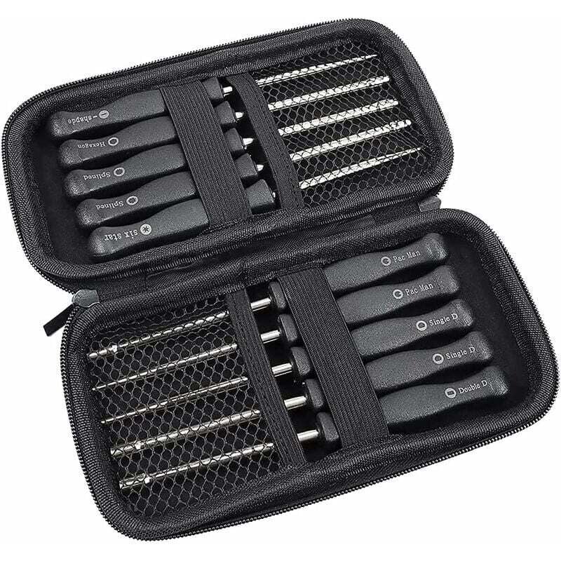 10-teiliges Vergaser-Einstellwerkzeug-Set für gängige 2-Takt-Vergaser-Einstellwerkzeuge für kleine Motortrimmer-Kettensägen