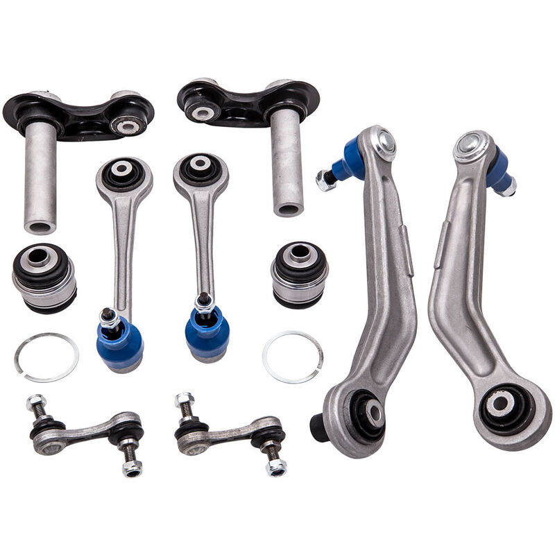 10X kit brazos de control suspensión trasero für bmw 5ER E39 520-540 1995-200410 teilig control arm querlenkersatz hinten fr bmw 5ER E39 + touring
