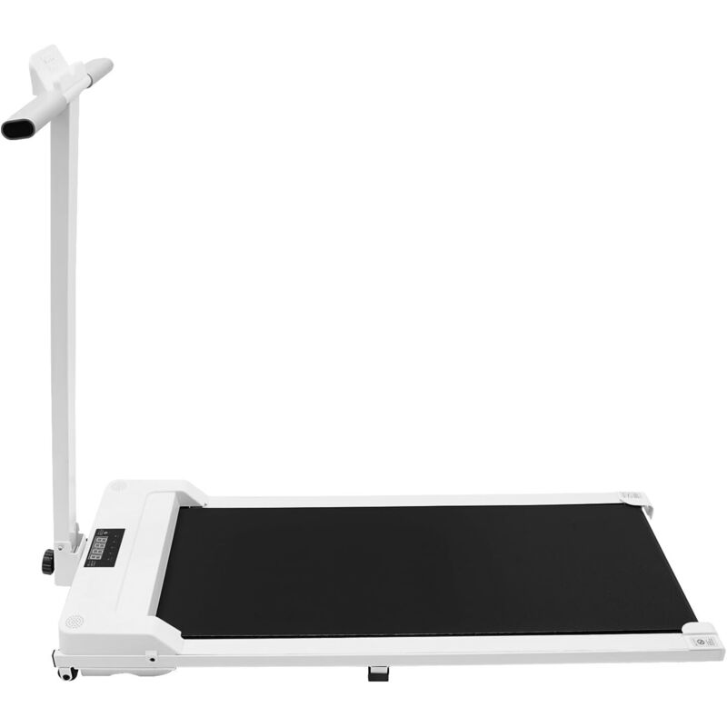 Klappbares Laufband für Zuhause, 1-6 km/h, Faltbares Elektrisches Flachlaufband mit LED-Anzeige, Belastbarkeit bis 100 kg, Laufmatte für Zuhause und
