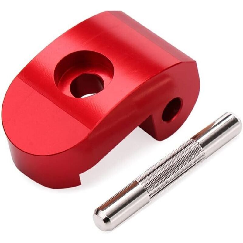 Klapphaken für Elektroroller, Klapphakenverschluss für Elektroroller, Scharnier für Xiaomi M365 und Pro, Rot