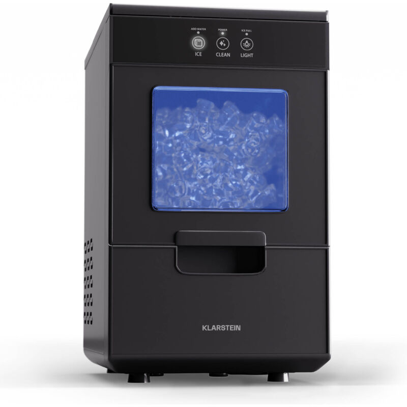 Klarstein 2,2L Eisnugget-Maschine für Zuhause, Camping & Gastro, Schnelle Nuggeteis-Maschine Klein, Profi Eismaschine für Eis Nuggets,