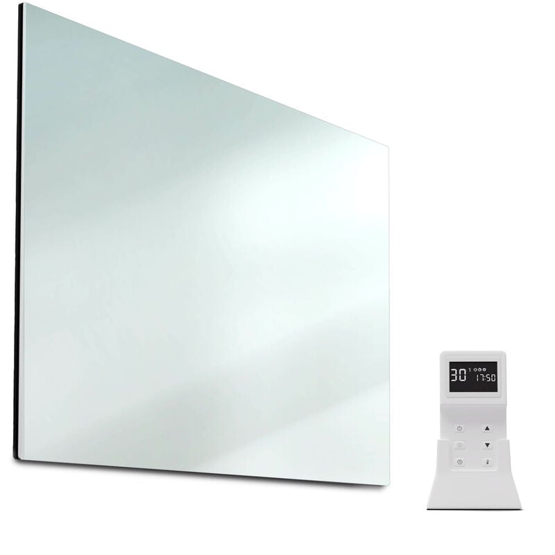 Klarstein - Infrarotheizung mit Thermostat, 600W Elektroheizung, Smart Infrarotheizung zur Wandmontage, ir mit Erkennung Offener Fenster, Feuchtraum