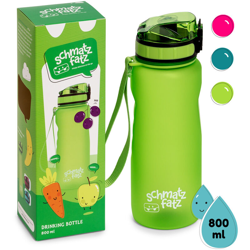 Klarstein Trinkflasche, Sport-Trinkflasche für Erwachsene, Trinkflasche BPA Frei & Kühlend, Auslaufsichere Trinkflasche für Damen & Herren, Sport