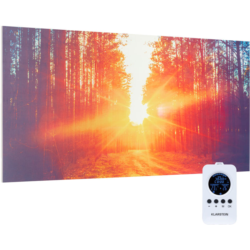 Klarstein - Wonderwall Air Art Infinite 720 Infrarotheizung 120x60 cm