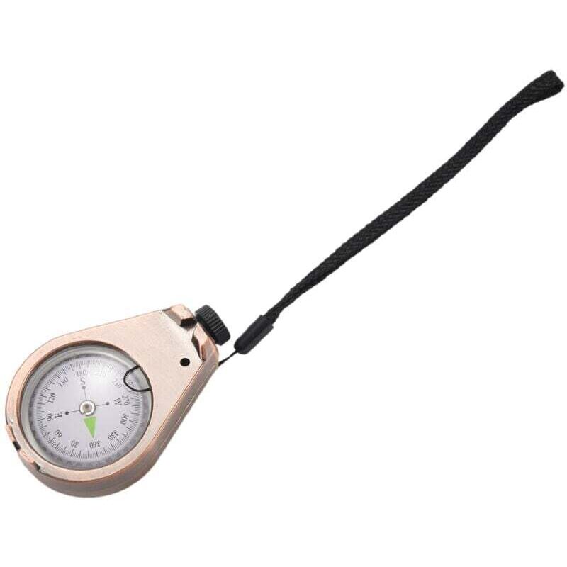 Klassischer, wasserdichter und stoßfester Kompass für Wandern, Camping, Navigation, Jagen und Orientierungslauf – Vintage-Geschenk