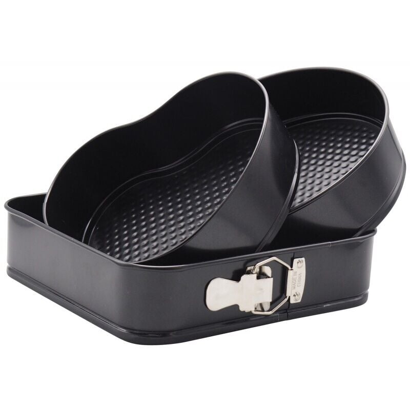 KLAUSBERG KB-7184 3-teiliges Antihaft-Backformen-Set