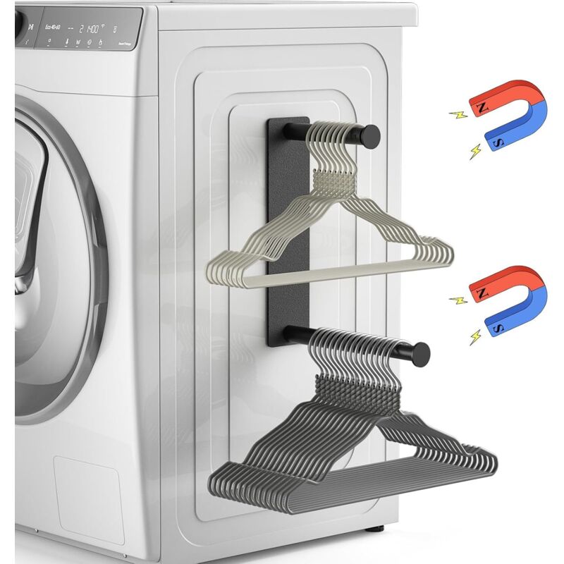 Kleiderbügel-Organizer-Stapler, magnetischer Kleiderbügelhalter, ausziehbares Kleiderbügel-Aufbewahrungsregal für die Organisation von