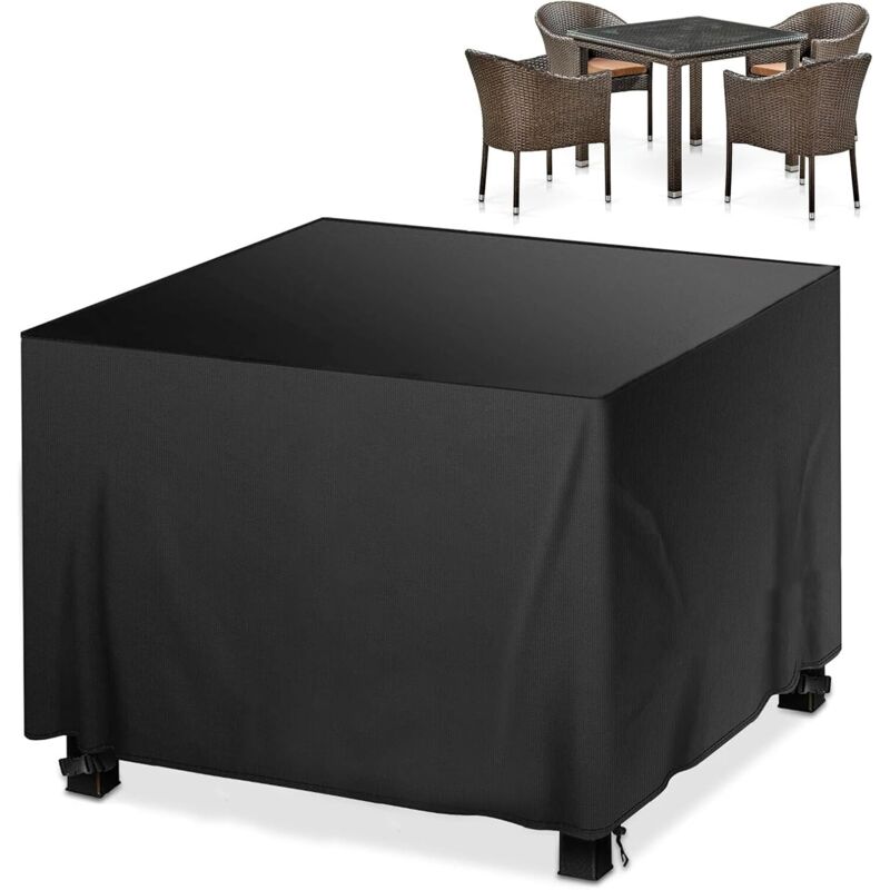 Gartenmöbel Abdeckung,420D Oxford Abdeckplane Gartenmöbel, Wasserdicht, Winterfest, UV-Schutz, Gartenmöbel Schutzhülle (200 x200x85 cm)