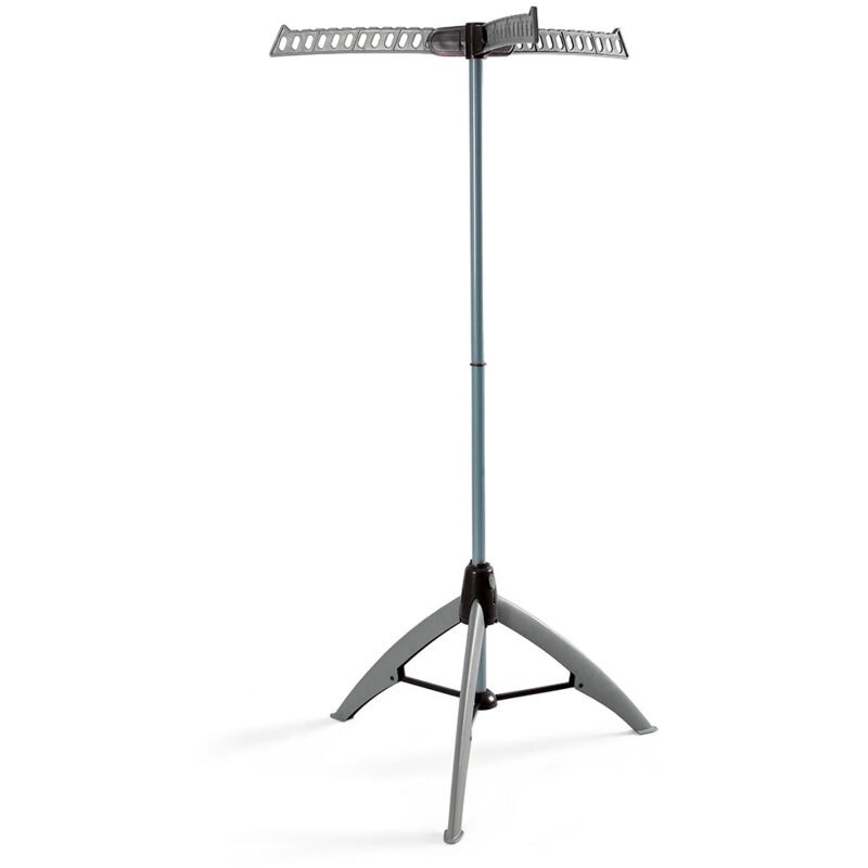 TS Exclusiv Kleiderständer Wäscheständer 132cm Garderobenständen Wäschespinne für bis zu 33 Kleiderbügel