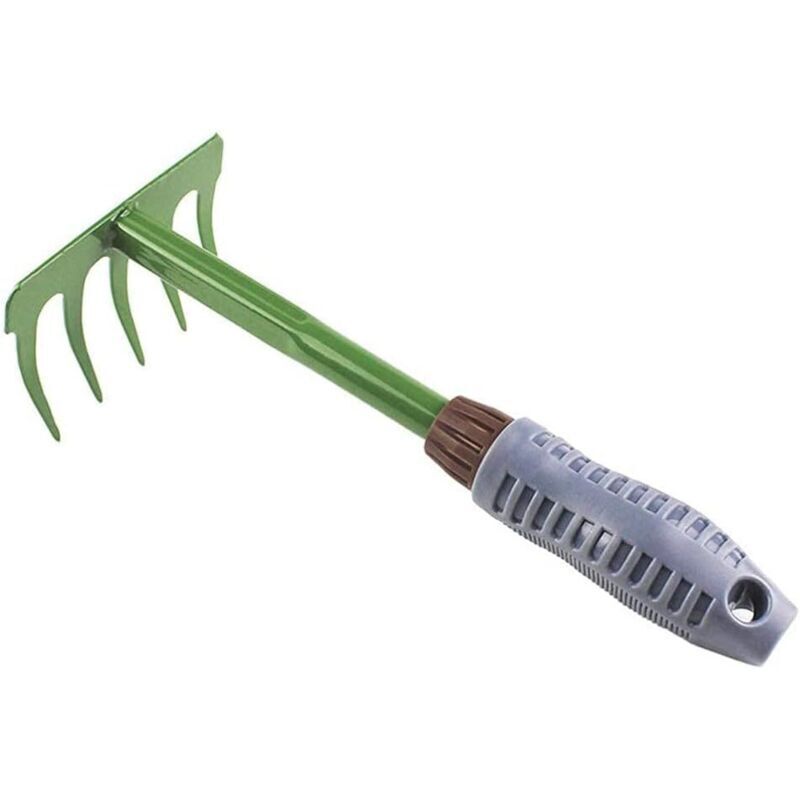 Kleine Gartenrechen aus Eisen, Handkultivator, Gartengeräte für Eisengärten, Handkultivator, Gartengeräte
