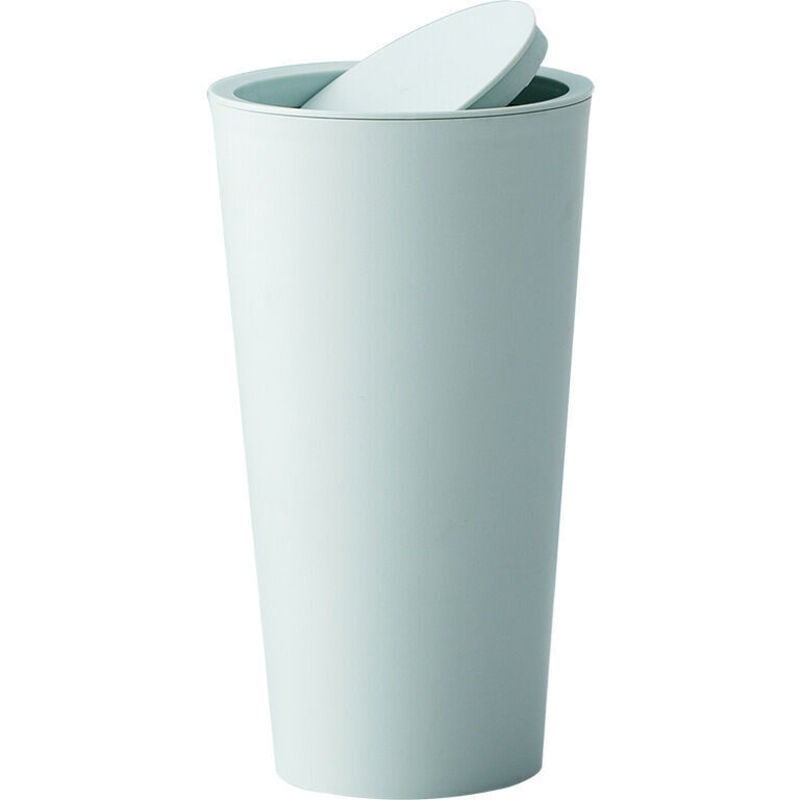 Kleiner Auto-Mülleimer mit Deckel – Getränkehalter im Auto – Mülleimer für die Autotürtasche – Mülleimer für Auto, Zuhause, Büro – Schwarz