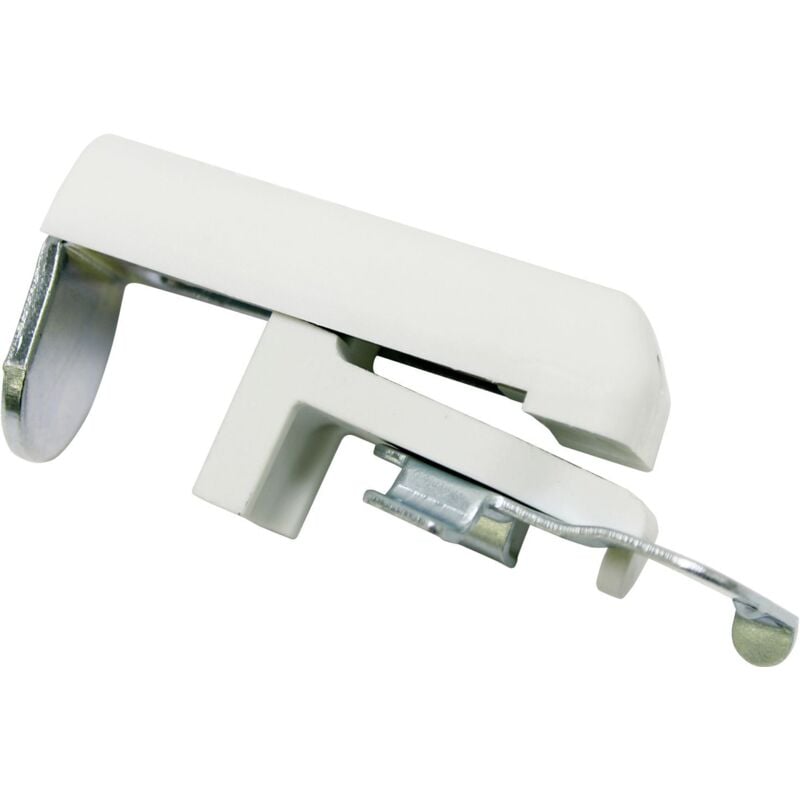 Gardinia Klemmträger für Aluminium-Jalousien weiß, Metall, 2 Stück Jalousien & Zubehör