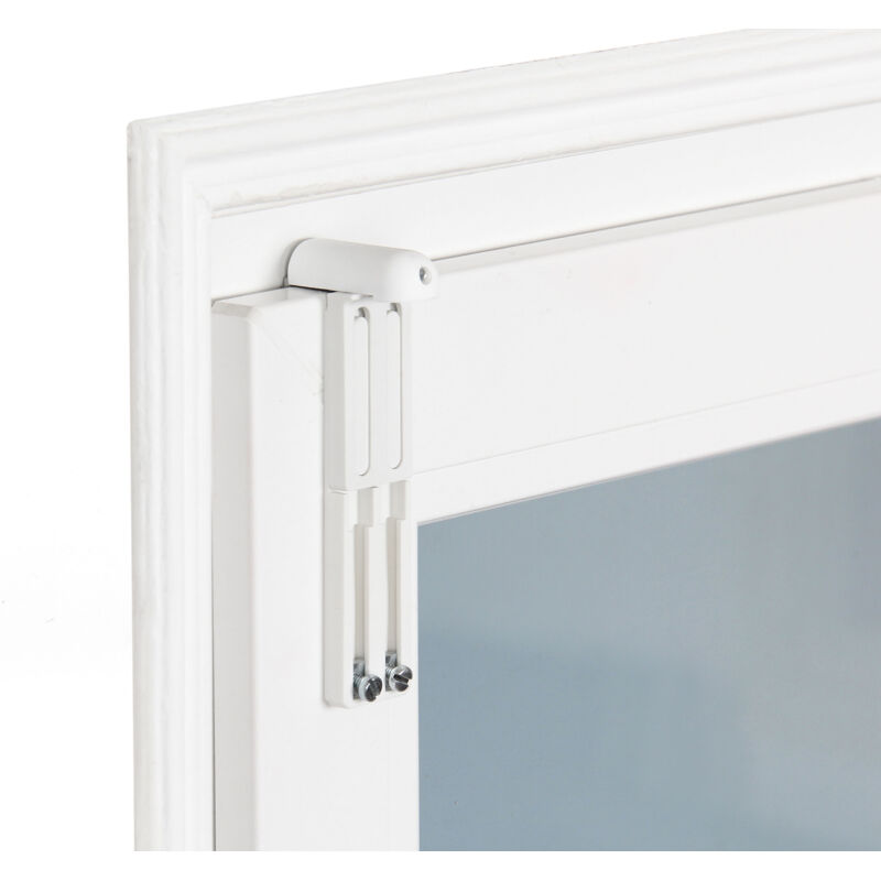 2er-Set verstärkte Klemmträger mit Versatz für Rollos und Jalousien