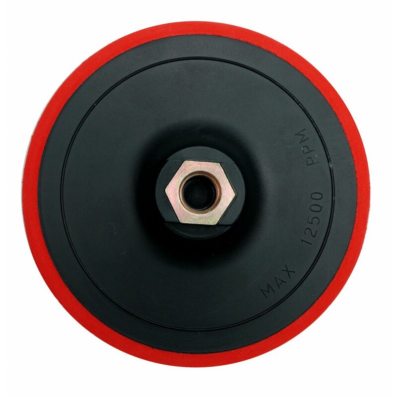 Klett Gummihaftstützteller Gummihaftschleifteller 125 mm für Poliermaschine und Winkelschleifer