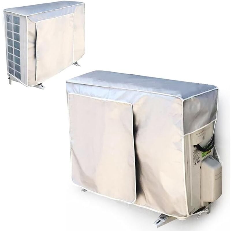 Aiperq - Klimaanlagen-Abdeckung, Außen-Klimaanlagen-Abdeckung, Klimaanlagen-Schutzhülle, wasserdichte Klimaanlagen-Abdeckung, Regen- und