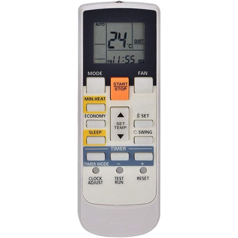 Jusch - Klimaanlagen-Fernbedienung, Klimaanlagen-Fernbedienung für Fujitsu, Universal-Fernbedienung für Klimaanlagen