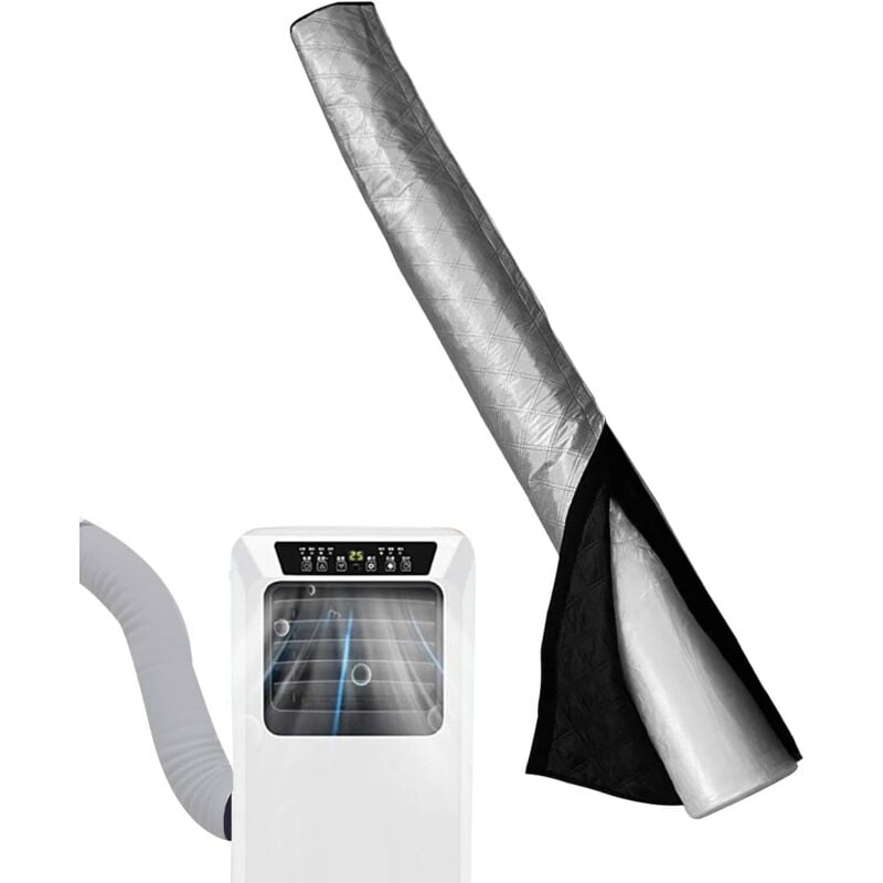 Klimaanlagen-Rohrabdeckung, Isolierrohrschutz, Klimaanlagen-Abgasrohre für 5-Zoll-Klimaanlagenrohre