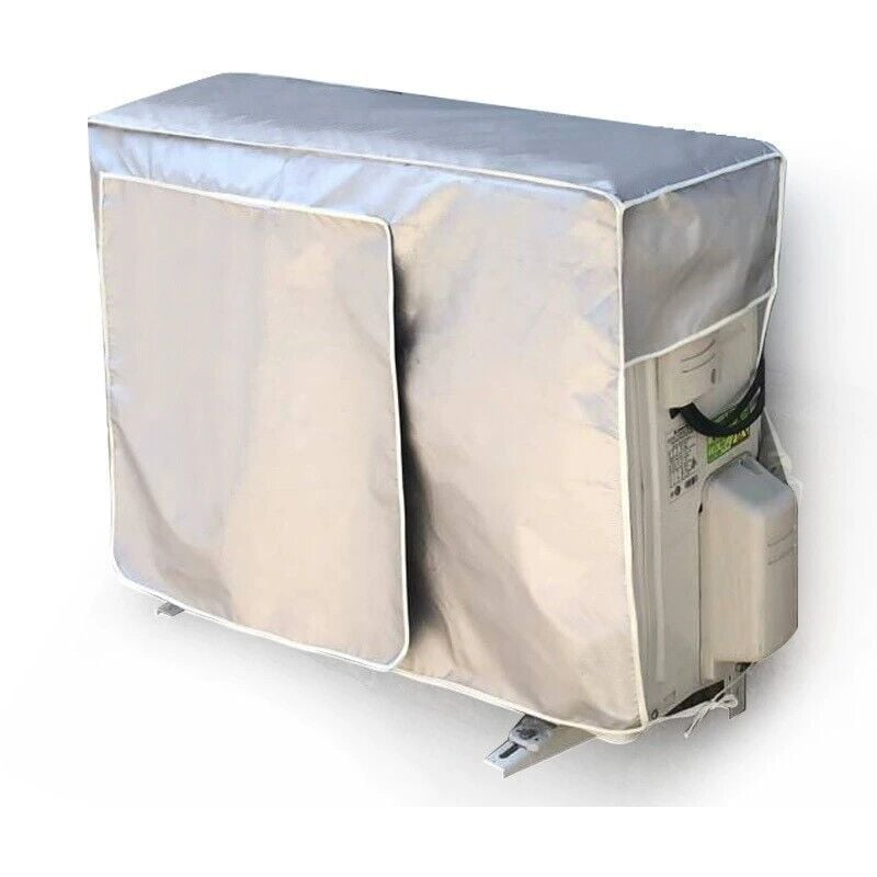 Csparkv - Klimaanlagen-Schutzhülle 90 x 60 x 30 cm, wasserdichte Klimaanlagen-Abdeckung, Außen-Klimaanlagen-Abdeckung, Klimaanlagen-Abdeckung,